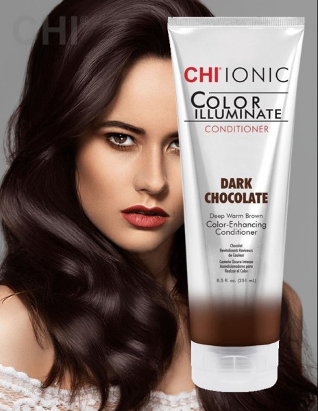 CHI Ionic Color Illuminate Conditioner Dark Chocol..